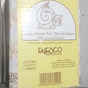 Precious moments ornaments from 1997